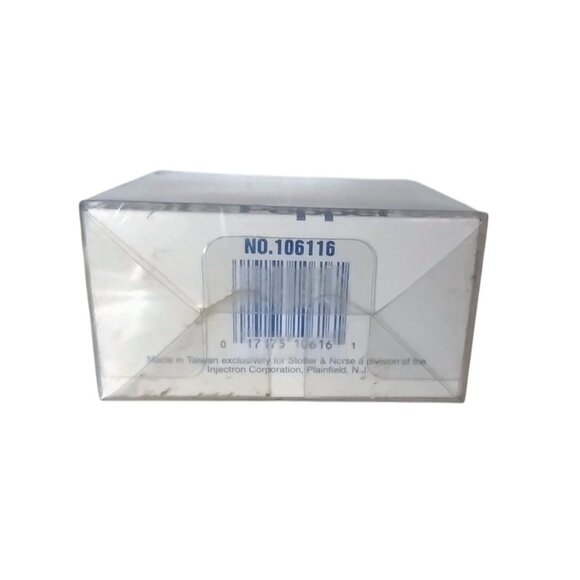 Vintage Stotter & Norse Frosted Glass Salt Pepper Shakers Retro Yellow Square - Picture 4 of 4